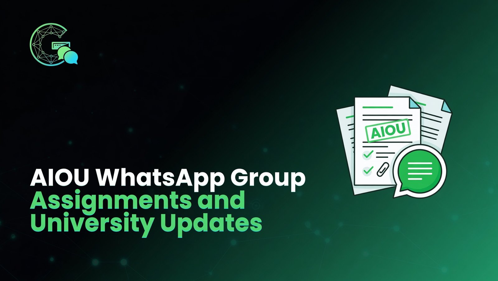 AIOU WhatsApp Group: Assignments and University Updates
