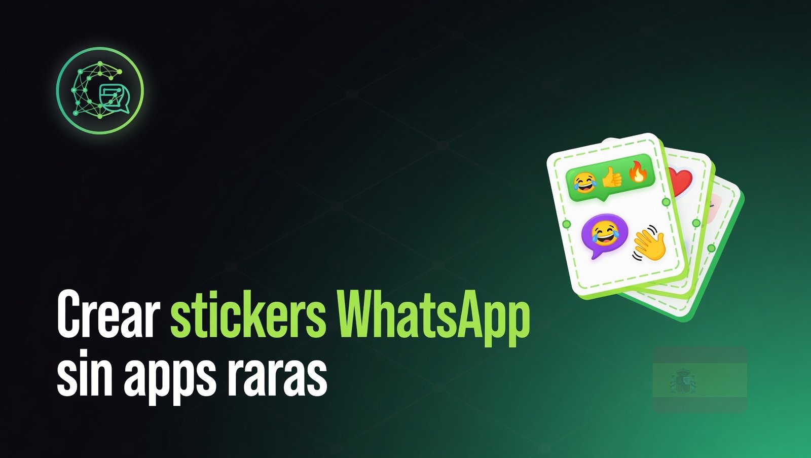 Crear stickers WhatsApp sin apps raras