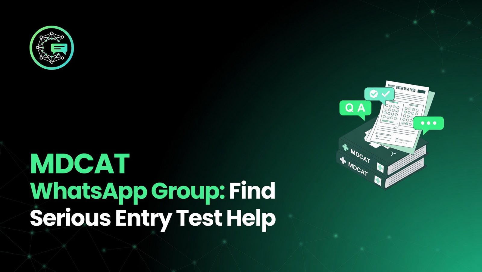 MDCAT WhatsApp Group: Find Serious Entry Test Help