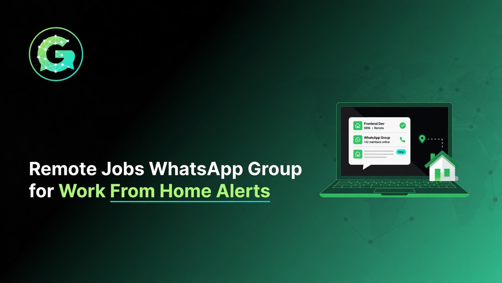 Remote Jobs WhatsApp Group for Work From Home Alerts